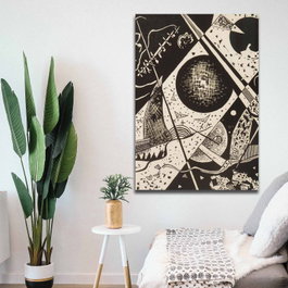 Wallity Lienzo Decorativo Vasili Kandinsky 70 x 100 cm